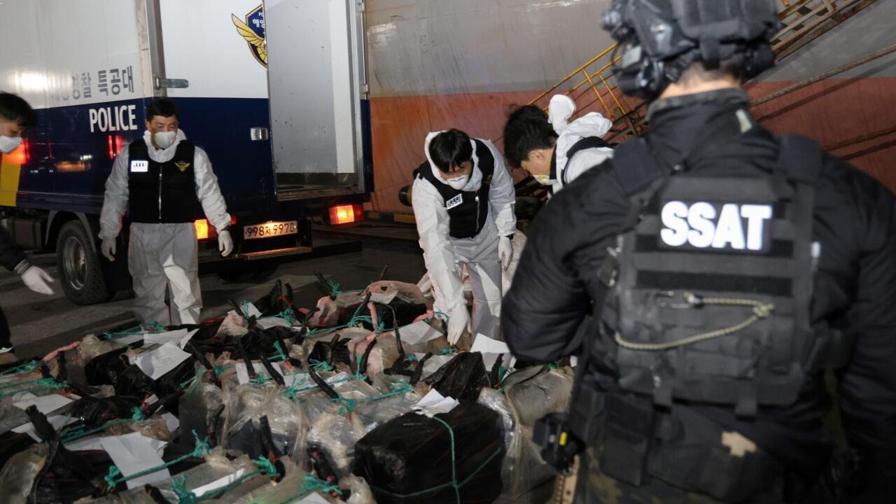 South Korea Seizes $697 Million Worth of Cocaine in Historic Drug Bust
