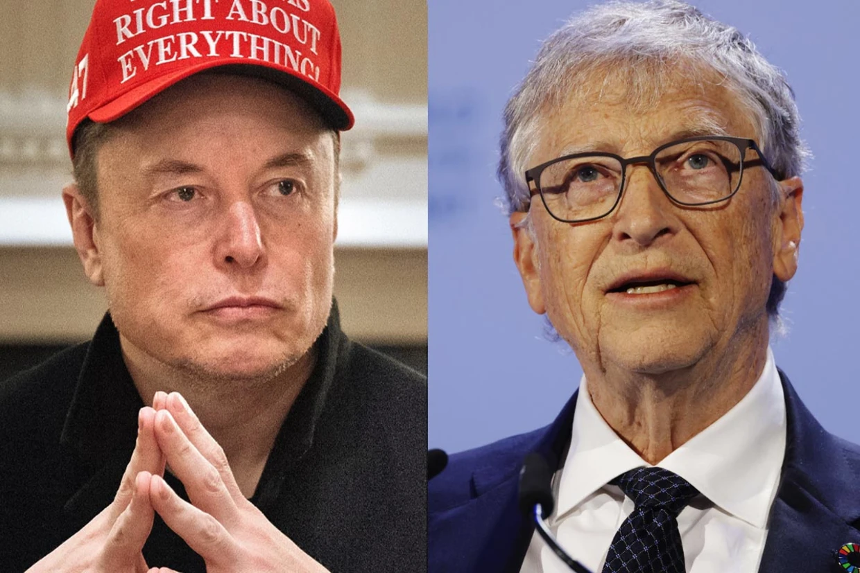 Bill Gates Blasts Elon Musk Over USAID Budget Cuts