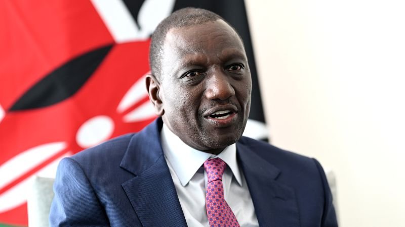 Chaos at Rally: Shoe Thrown at Kenyan President Ruto