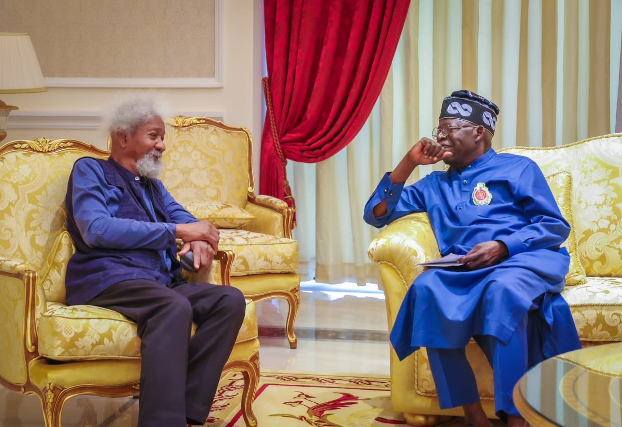 President Tinubu Celebrates Wole Soyinka at 91