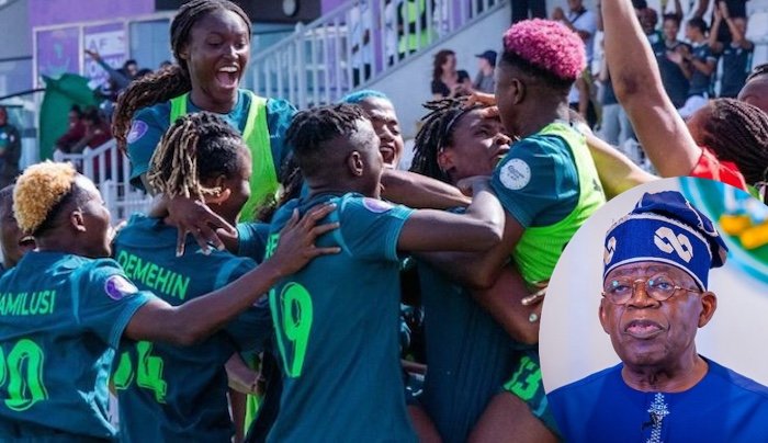 Tinubu Praises Super Falcons for WAFCON Final Spot