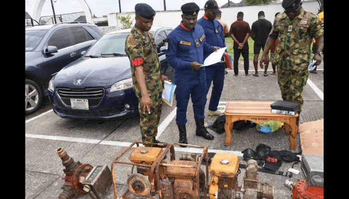 Nigerian Navy Seizes 4,000 Litres of AGO