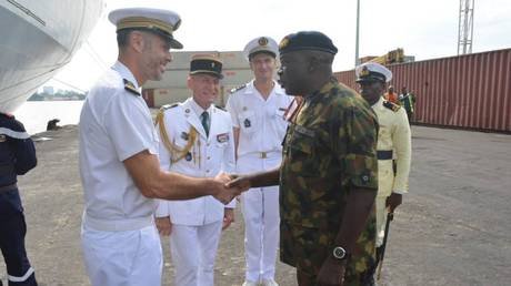 Nigerian and French Navies Hold Drill