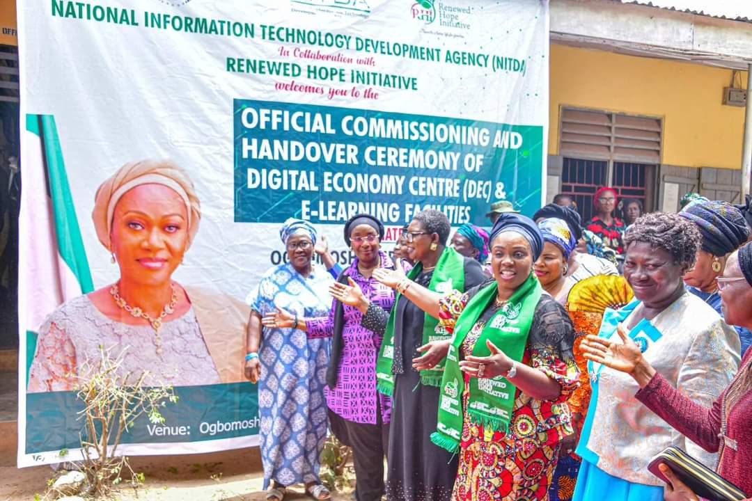 Remi Tinubu Launches Digital Learning Centre