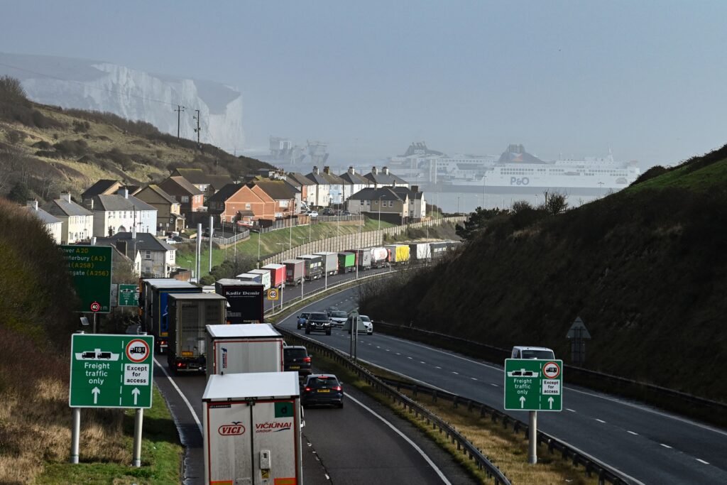British truckers fear losing their jobs as EU border controls kick in