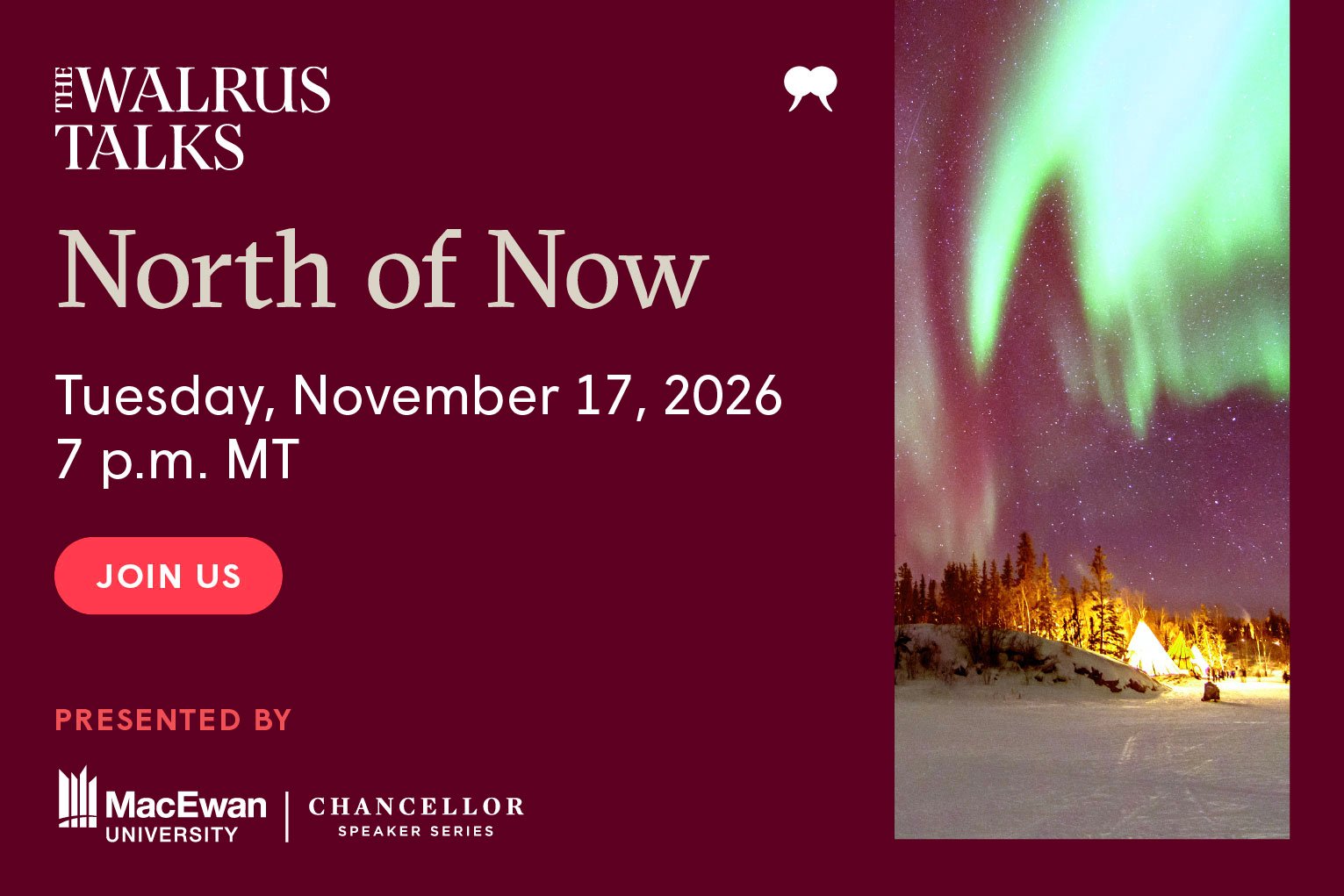 The Walrus Talks North of Now